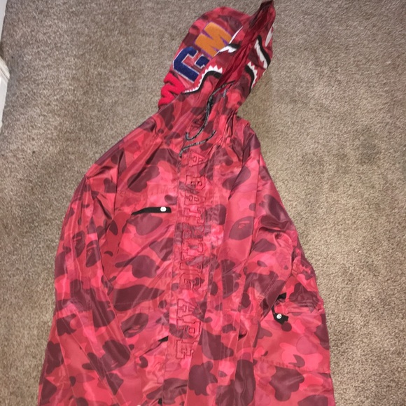 Red camo bape jacket - Picture 2 of 4